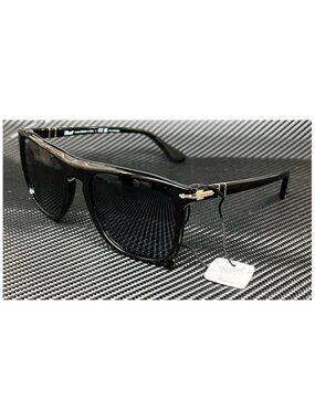 New Persol Men Black Sunglasses 54-21-145